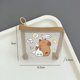 thumbnail image 1 of Cartera de monedas de malla, minicartera de dibujos animados de Anime, Capybara, conejo, Panda, tarjetero, lápiz labial, chicas estudiantes, 1 of 5