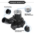 thumbnail image 3 of Unique Bargains Water Pump for Isuzu 6BD1 6BD1T No.1136108190/5136100262/1136108770 with Gasket Kit, 3 of 6
