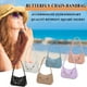 thumbnail image 3 of Moda mujer PU axila bolso mariposa cadena Color puro Mini monedero caqui Ehuebsd Para Estrenar, 3 of 8