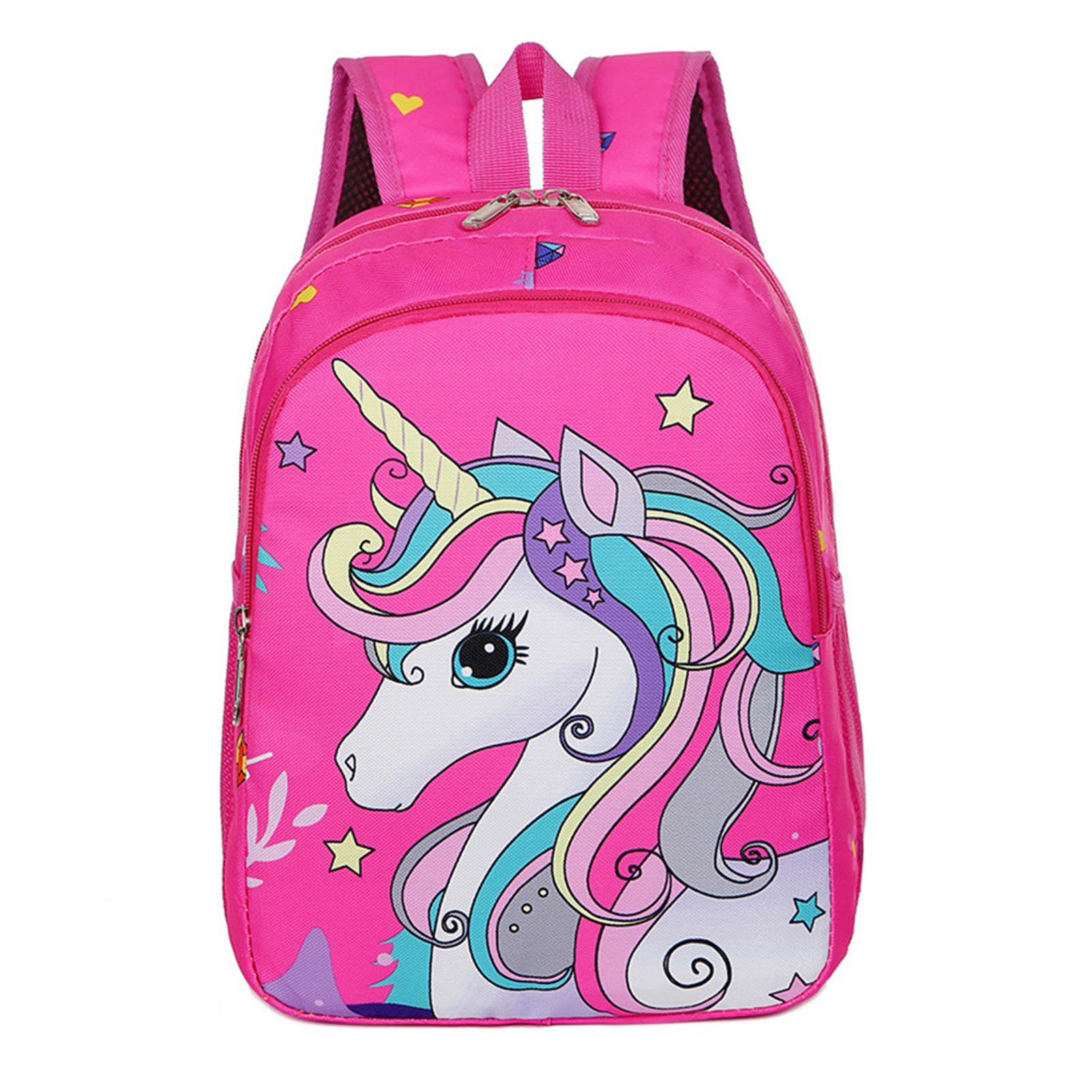 SJENERT Kids Cartoon Bag Girl Unicorn School Bag School Girl Children'S