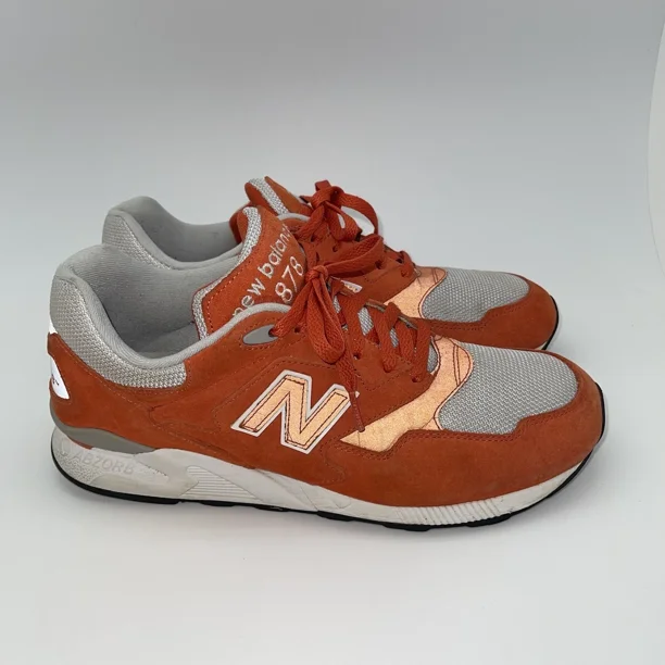 New Balance Sneakers Mens 11 878 ML878RSA Orange Athletic Gym Casual Shoes