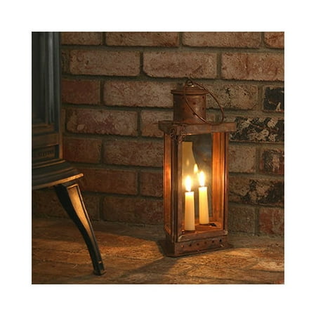 Brass & Silver Traditions Three Sided Copper Lantern