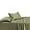 Sage, variant on Solid Ivory 600 Thread Count Cal King Un-Attached Waterbed Sheet Set Viscose from Bamboo 4pc Sheet Set