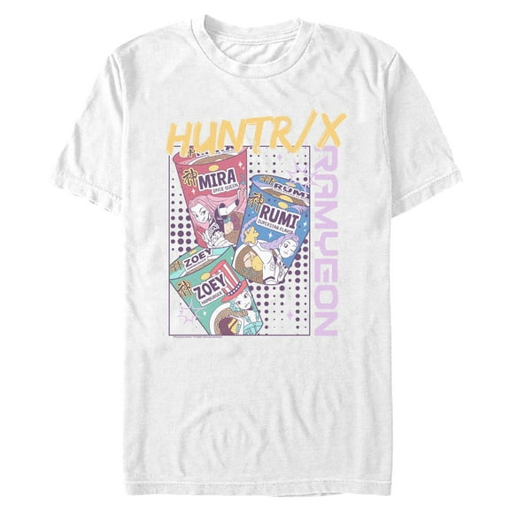 Mens KPop Demon Hunters Huntrix Instant Ramyeon T Shirt