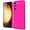 Hot Pink, variant on KOMI for Samsung Galaxy S23 Phone Case Liquid Silicone,Fluorescent Bright Solid Color, Cute Thin Slim Soft Rubber TPU Plain Smooth Gel Matte Protective Cover for Women Girl Bumper, Fuchsia Red