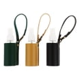 thumbnail image 1 of Juego de 3 botellas pequeñas con atomizador, colgantes, contenedor de líquido, llavero y estuche para desinfectante., 1 of 5