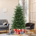 thumbnail image 4 of Costway 6 FT Artificial Christmas Tree with 2116 Lush PVC & PE Tips 300 LED Lights, 4 of 10