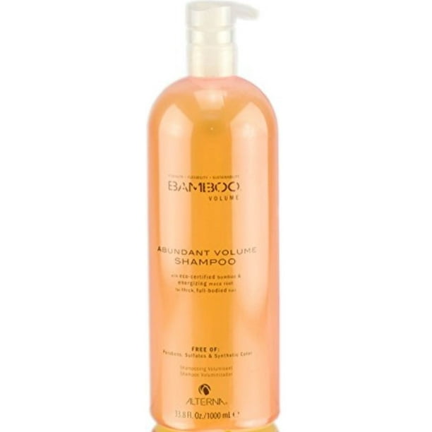 Alterna Bamboo Volume Abundant Volume Shampoo By Alterna 33 8 Oz Shampoo Walmart Com Walmart Com