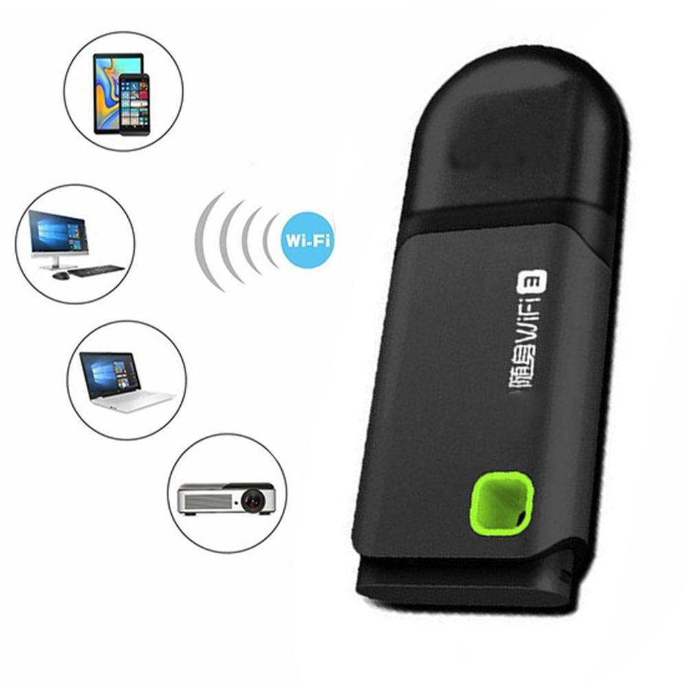 by silhuet underholdning Wifi Hotspot Original Portable Usb 2.0 Modem Network Adapter Mini Pocket  Wifi 3 Wireless Network Router 3 Colors High Quality X0C3 - Walmart.com