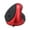 Red, variant on Ergonomic Right Handed Vertical Wired Mouse, Adjustable Sensitivity Optical Controller, Non Slip Six Button Navigation Device, Plug And Play USB Corded Peripheral for Office Desktop