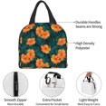 thumbnail image 4 of Sunyuer Tropical Flowers Pattern Insulated Lunch Bag for Kids Women, Cooler Tote Reusable Lunch Box Container for School Work Office Travel Picnic, 4 of 6
