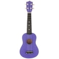 thumbnail image 2 of Ukelele de madera de 21 pulgadas, instrumento musical, guitarra hawaiana, regalo de Navidad para niños. Morado oscuro, 2 of 9