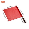 thumbnail image 2 of Uxcell Football Linesman Referee Flag Stainless Steel Pole Sponge Grip, Red 2 Pack, 2 of 5