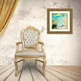 thumbnail image 3 of Phillip, Jamie 12x12 Gold Ornate Wood Framed with Double Matting Museum Art Print Titled - Marble Abstract 1, 3 of 4