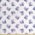 thumbnail image 1 of Philodendron Fabric by the Yard, Modern Tropical Pattern Exotic Leaves Flamingo, Decorative Upholstery Fabric for Sofas and Home Accents, Mauve Quartz by Ambesonne, 1 of 4