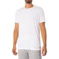 thumbnail image 2 of Adidas 3 Pack Lounge Active Core T-Shirts, White, 2 of 6