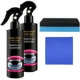 thumbnail image 2 of Hydrophobic Ceramic Car Coating Spray Scratch Repair & Paint Protection, UV-Resistant Formula for Exterior/Interior Surfaces, Waterless Application with Microfiber Cloth, Safe for All Vehicle, 2 of 7