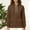 Brown(Solid), variant on Coorders Womens Fleece Hoodies with Long Sleeve, Heavyweight Basis Pullover Sweatshirt Drawing Hooded ,Women's Plus Light Purple,Size XXL