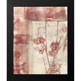 thumbnail image 2 of Goldberger, Jennifer 12x14 Black Modern Framed Museum Art Print Titled - Framed Blossoms I, 2 of 5
