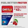 thumbnail image 3 of Cold-EEZE Cold Remedy Zinc Lozenges, Natural Cherry, Cold Relief, 25 Ct, 3 of 8