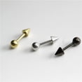 thumbnail image 3 of Minimalist Spike Stud Earrings for Women Men Stainless Steel Cool Tiny Cartilage Helix Tragus 16g Screw Back Piercing Studs Hypoallergenic Sensitive Ears Birthday Jewelry Gifts Bff, 3 of 11