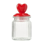 Way To Celebrate Valentine Glass Heart Jar