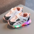 thumbnail image 2 of Otqutp Toddler Lightweight Shoes&nbsp;Children Kids Baby Girls Sneakers Bling Led Light Luminous Sport Shoes for 1 to 6 Years, 2 of 2