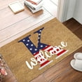 thumbnail image 2 of Patriotic Welcome Mat Outdoor 4th of July Kitchen Rugs Set Anti-Slip Mats for Front Door Outdoor Veterans Day Decor Sunflower Door Mats Living Room Decor, 2 of 6