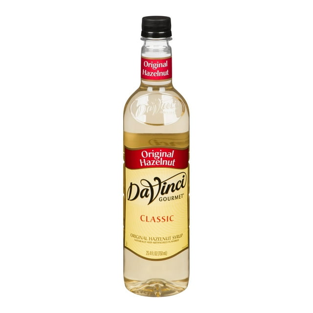 Sirop de Boisson aux Noisettes Davinci / 750 Ml/unité, 4 Unités/caisse