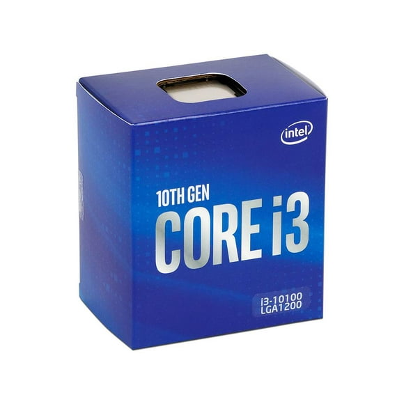 Procesador Intel Core i3 10100 de Décima Generación, 3.6 GHz hasta Intel BX8070110100