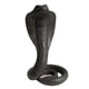 thumbnail image 3 of Estatua de serpiente del zodiaco chino Figura de serpiente Decoración del hogar Centro de mesa Animal Negro, 3 of 9
