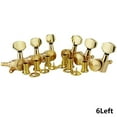 thumbnail image 4 of 6/Set Lock String Tuning Key Pegs Set Gear Ratio 1:18 Resistente al desgaste 10 mm Dorado 6L perfke clavijas, 4 of 8