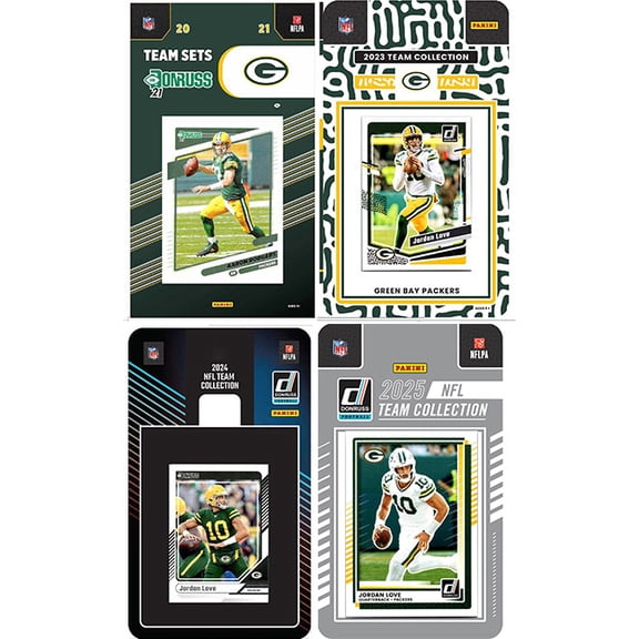 Green Bay Packers Multi-Season Trading Card Set