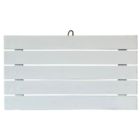 UPC: 0191518597080 | 26 Whitewashed Wooden Rectangle Plaque by Make Market®