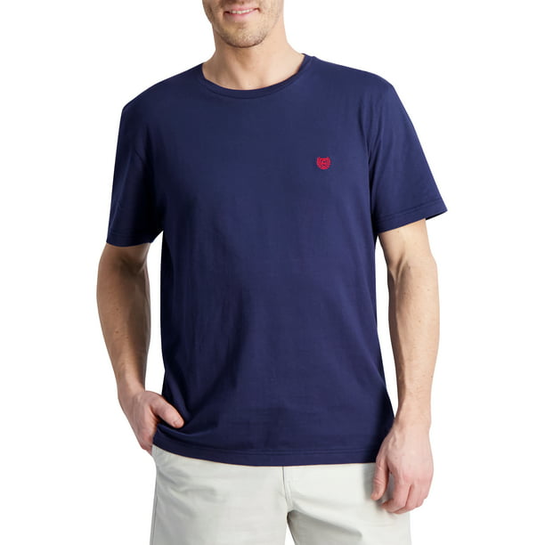 Chaps Men's Cotton Short Sleeve Iconic Crew Neck T-Shirt - Walmart.com