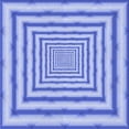 thumbnail image 1 of Ahgly Company Indoor Square Patterned Blue Ribbon Blue Area Rugs, 6' Square, 1 of 6