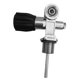 thumbnail image 1 of Válvula de Reducción de Cilindro de Buceo 3000psi Sunnimix Válvula del tanque de buceo Color plata, 1 of 8
