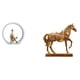 thumbnail image 1 of Estatua de niña,Estatuas de mujeres y niñas,figuritas decorativas elegantes,Escultura de arte abstracto,regalo creativo y moderno para el hogar.,Estatuas de caballos,Estatuas de caballos, 1 of 8