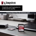 thumbnail image 2 of Kingston Canvas React Plus 64GB U3 V90 SD Card 2-Pack Bundle, 2 of 7
