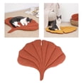 thumbnail image 1 of Cama para perros, alfombrilla para , almohadilla para cajas, 28 x 24,4 pulgadas, camas lavables para mascotas, colchón suave antideslizante para - Hoja Hoja de Gingko Colco Cojín de cama para dormir de gato, 1 of 7
