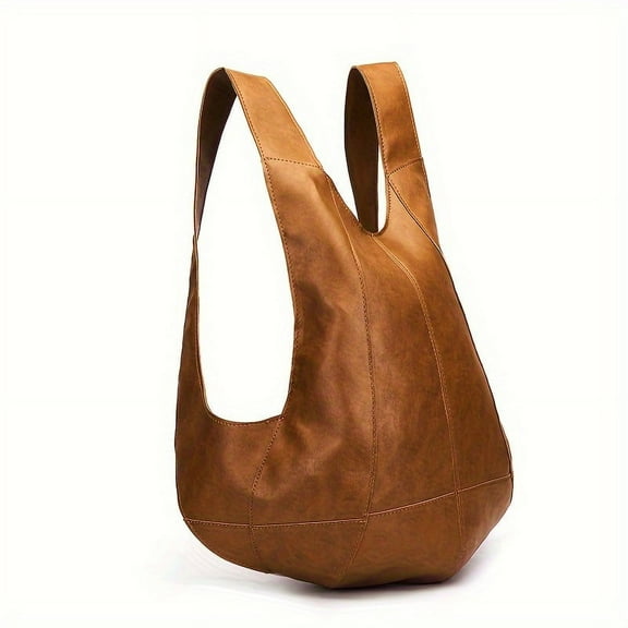 Retro Backpack, Waterproof Leather Backpack