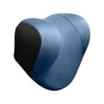 thumbnail image 2 of Almohada de espuma viscoelástica para el cuello del coche, cojín de apoyo para la cabeza con funda lavable extraíble, reposacabezas de asiento Azul Macarena reposacabezas del coche, 2 of 6