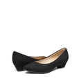 thumbnail image 2 of Zapatos de Tacón Bajo Chunky para Mujer DREAM PAIRS Mila Negro Talla 5, 2 of 6