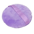 thumbnail image 1 of Makeup Puff Pad, Ultra Large Wet Dry Use Loose Powder Puff Round Tape Handle Skin Friendly Machine Washable  For Shading Powder Purple,Skin Color, 1 of 8