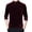 Red, variant on Men’s High Neck Long Sleeve T-Shirt Casual Versatile Winter Base Layer Top