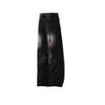 thumbnail image 6 of YLSDY Men's Vintage Wash Wide Leg Jeans, Button Waist, Relaxed Fit Denim Pants with Pockets for Daily & Streetwear Black S, 6 of 6
