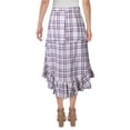 thumbnail image 2 of Parker Womens Kylie High-Low Skirt, Beige, 2, 2 of 2