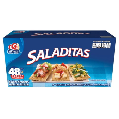 Gamesa saladitas mini saltines