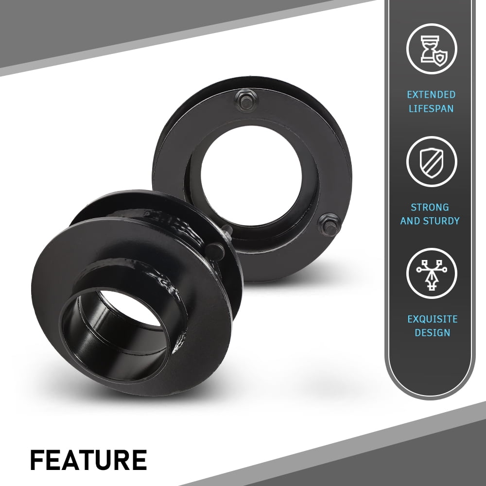 CROSSDESIGN 2.5" Front Leveling Lift Kit Coil Spacers Fit For 94-13 Ram 1500 2500 3500 4WD