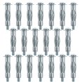 thumbnail image 2 of 20 Pcs Heavy Duty Hollow Wall Anchors and Screws for Plasterboard Drywall – Secure Fixings with Rotation Barbs for Wall Hangings, 2 of 3